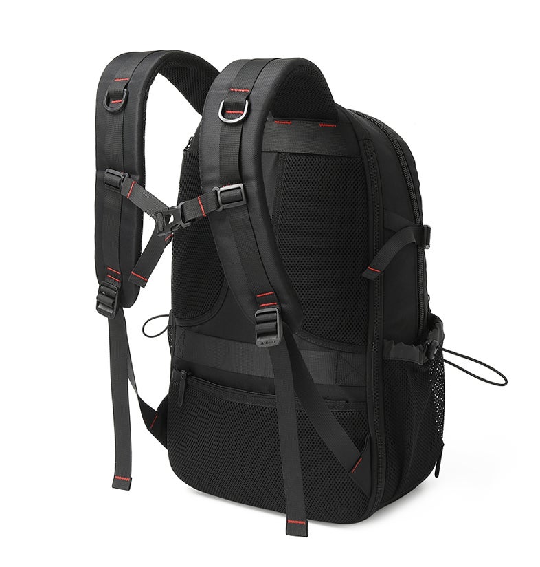 جولدن وولف حقيبة ظهر لابتوب مقاومة للماء 17" - لون اسود — جولدين وولف - Image 5